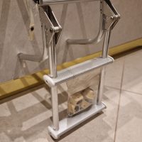 SCALETTA ALLUMINIO 3 GRADINI RIPIEGABILE